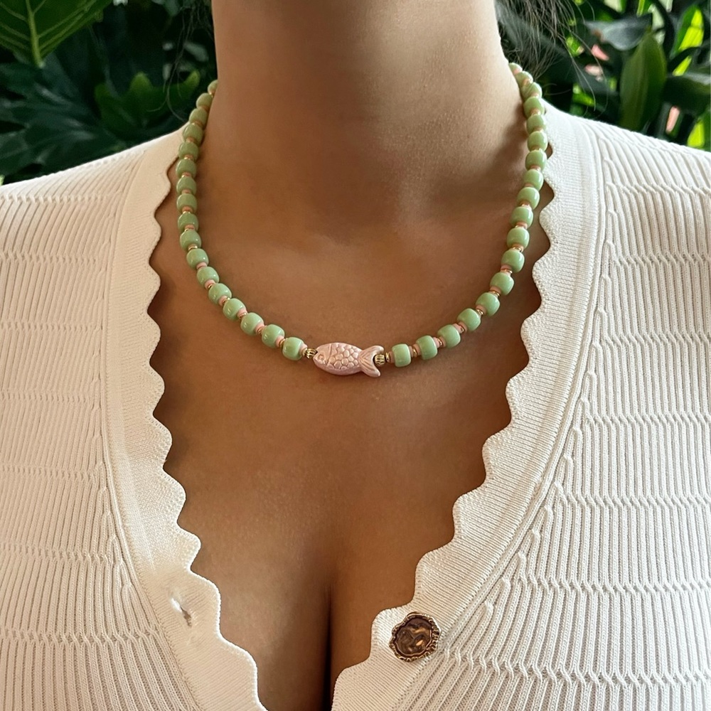 Beaded necklace